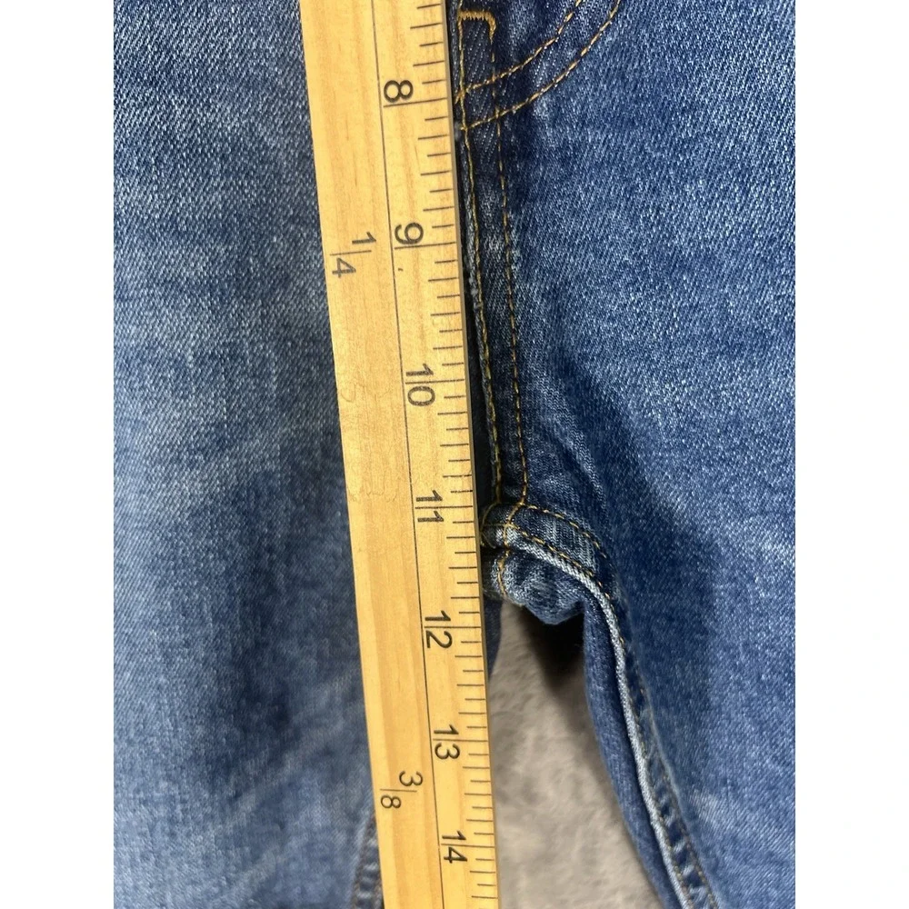Levis 511 Slim Fit Mens Jeans 34x32 Medium Wash Blue Denim Stretch Pants